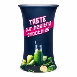 Trybunka wystawowa Easy Oval – profesjonalna lada promocyjna